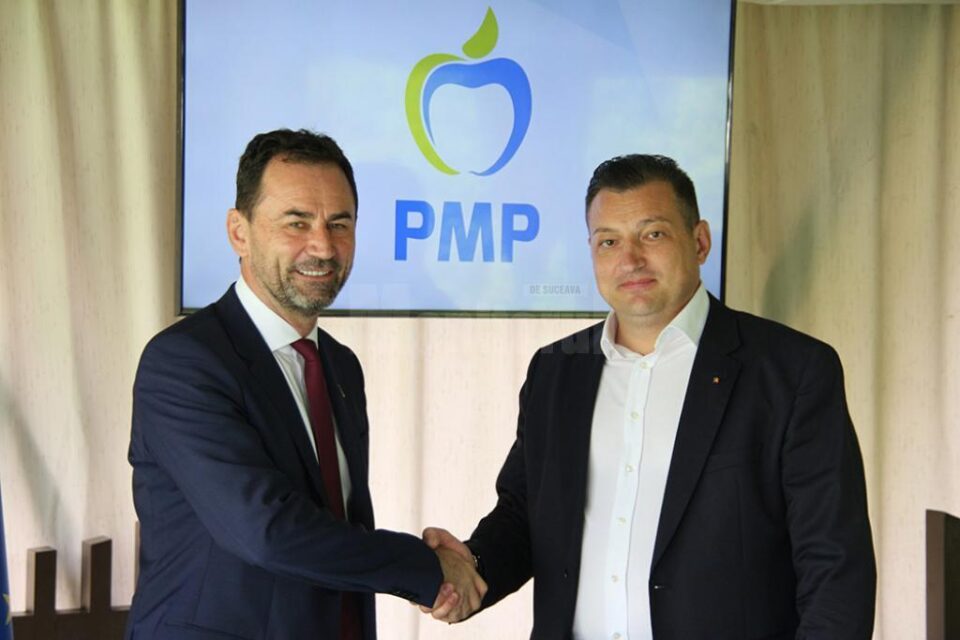Marian Andronache și Bogdan Codreanu vor candida din partea PMP pentru Primăria Suceava, respectiv președinția Consiliului Județean Marian Andronache și Bogdan Codreanu vor candida din partea PMP pentru Primăria Suceava, respectiv președinția Consiliului Județean
