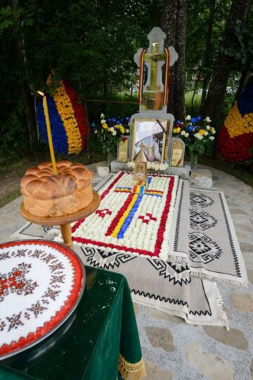 Mormântul ÎPS Pimen, de la Sihăstria Putnei