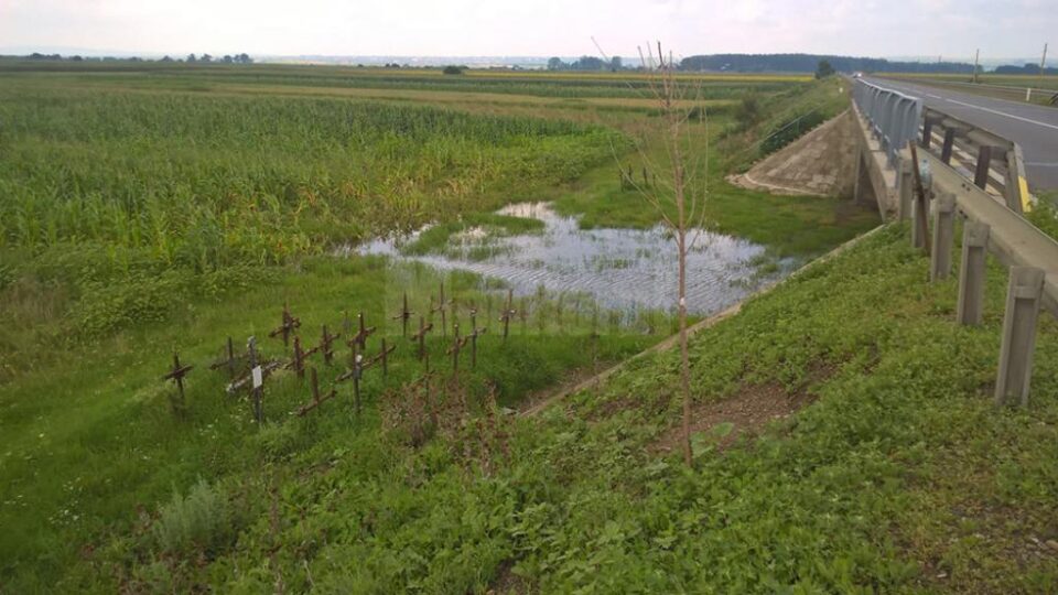 Zona celor 7 poduri și mlaștina în care s-a prăbușit autobuzul