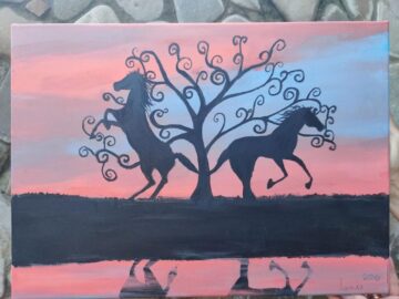 Sonia Grunichevici expune 30 de tablouri de pictură și grafică, la Muzeul de Științe ale Naturii