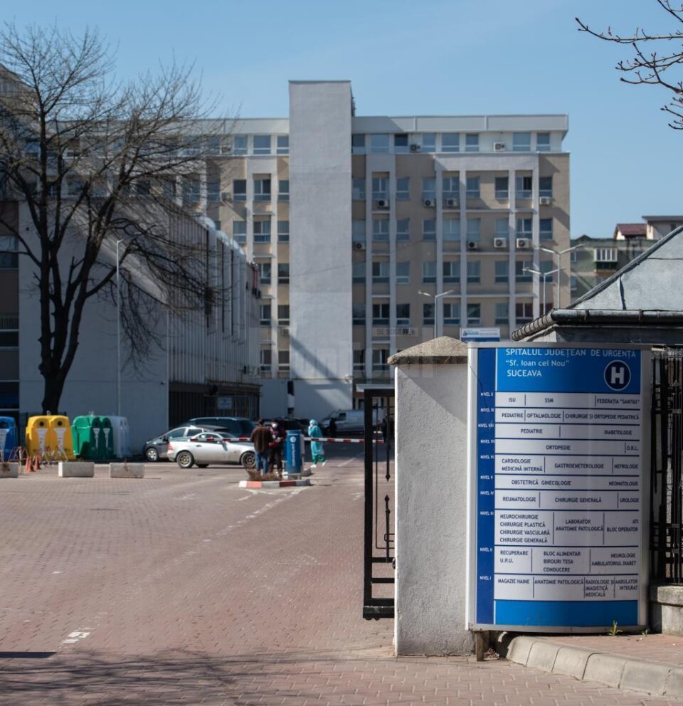 Numărul de pacienți nonCovid din Spitalul Suceava a crescut la 360