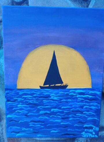 Sonia Grunichevici expune 30 de tablouri de pictură și grafică, la Muzeul de Științe ale Naturii