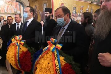 Gheorghe Flutur, la Manastirea Putna
