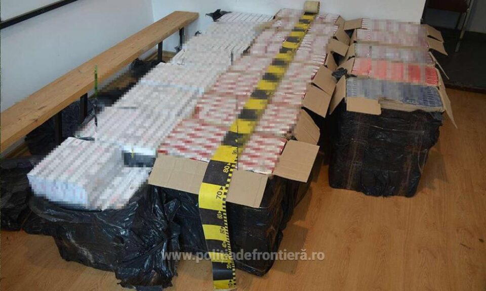 Focuri de armă pentru interceptarea unui transport de țigări de 25.000 de euro