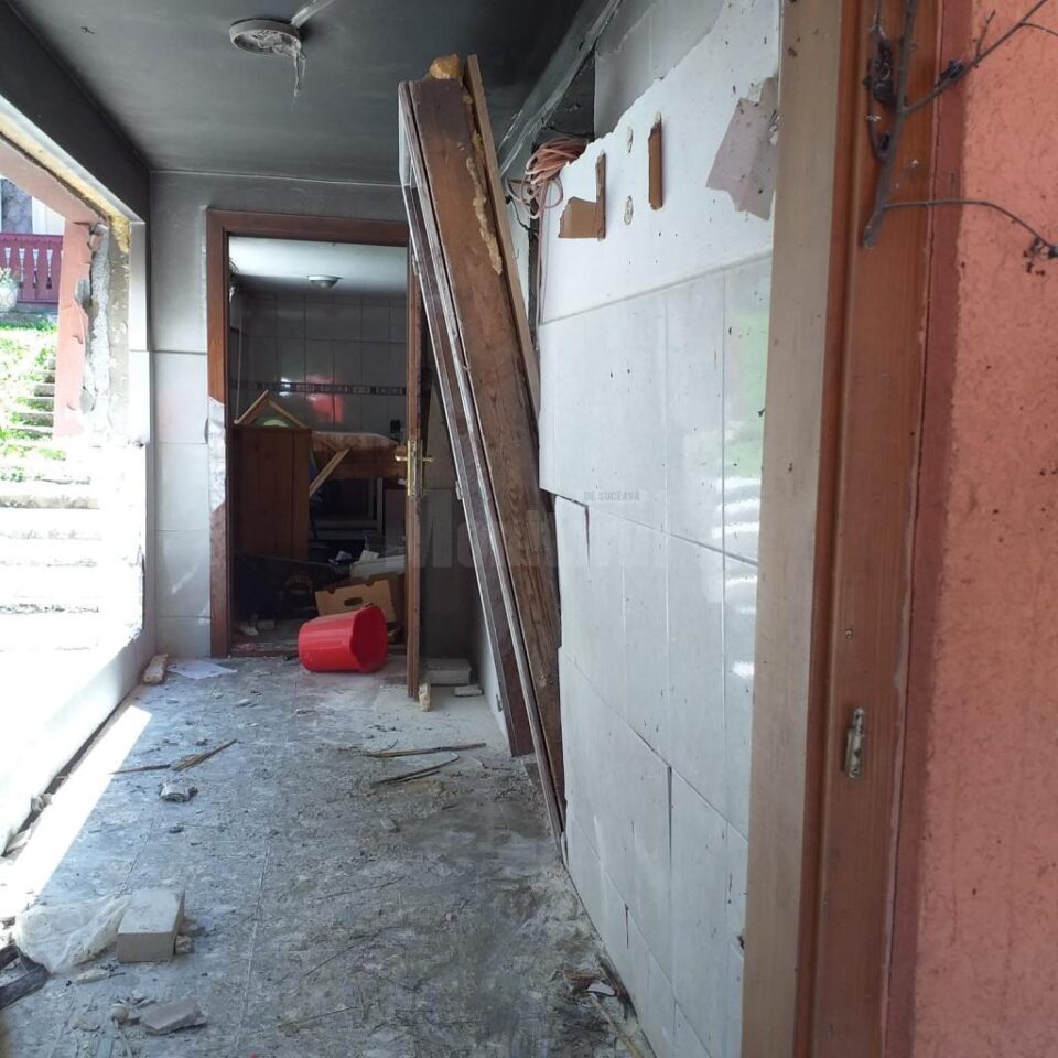 Urmarile deflagratiei de la anexa manastirii Sihastria Raraului