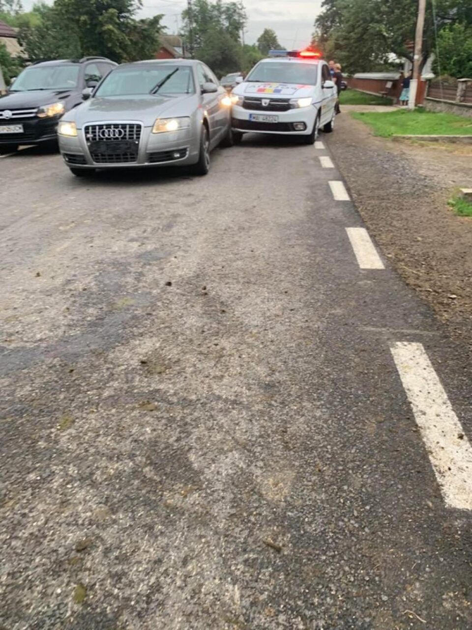 Locul în care s-a încheiat urmărirea din trafic