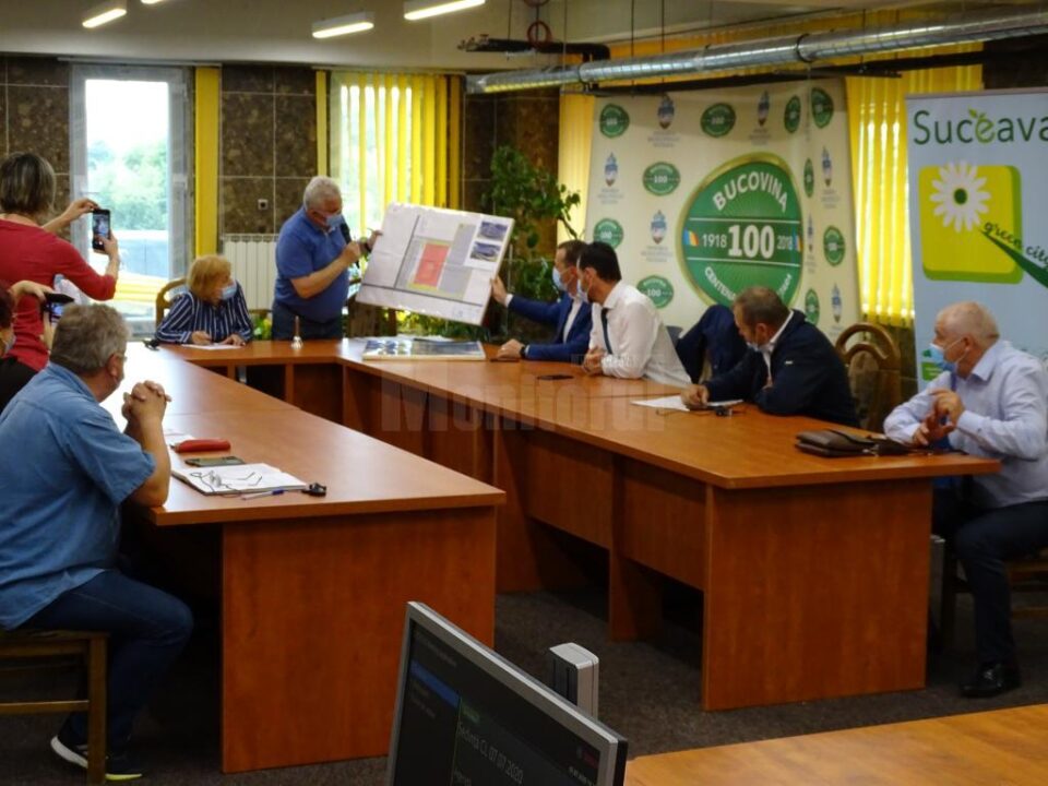 Aleșii locali suceveni, întruniți într-o ședință de Consiliu Local de îndată, au aprobat, în unanimitate, realizarea Sălii Polivalente cu 5000 de locuri