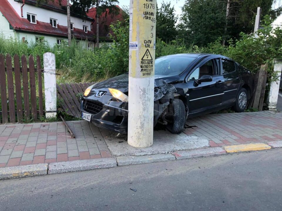 Șofer încătușat pe stradă, în Rădăuți