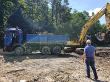 O parte din investițiile demarate de Primăria Suceava au fost verificate în teren, luni, de către primarul Ion Lungu