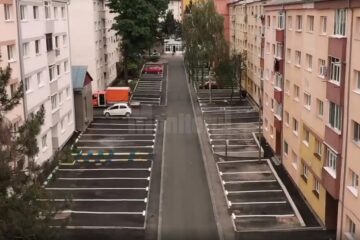 Locuitorii celui mai mare cartier al Sucevei, Burdujeni, au la dispoziție încă două parcări de reședință