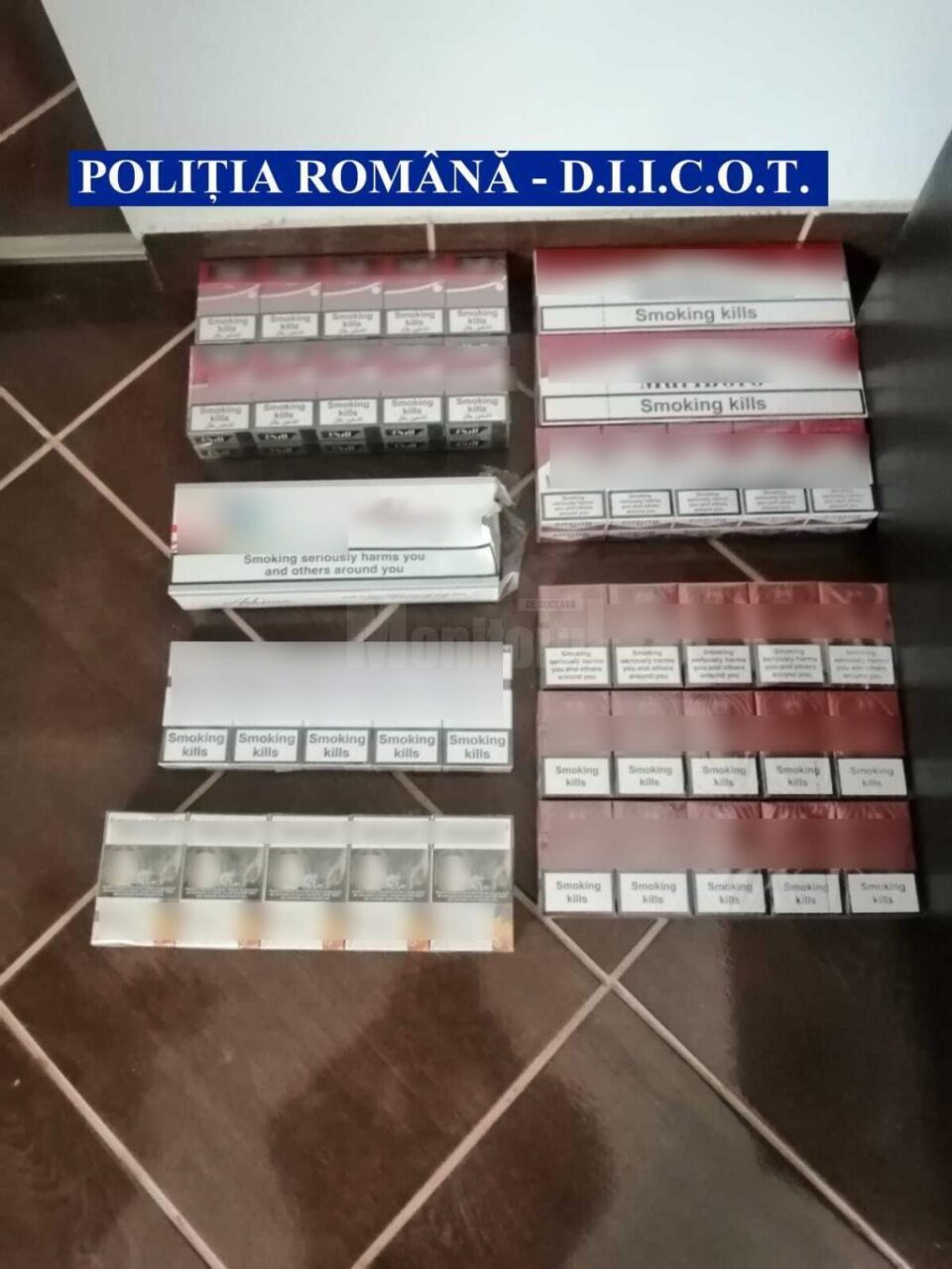 Tigari de contrabanda descoperite in urma perchezitiilor