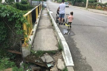 Strada Cuza Voda din municipiul Suceava