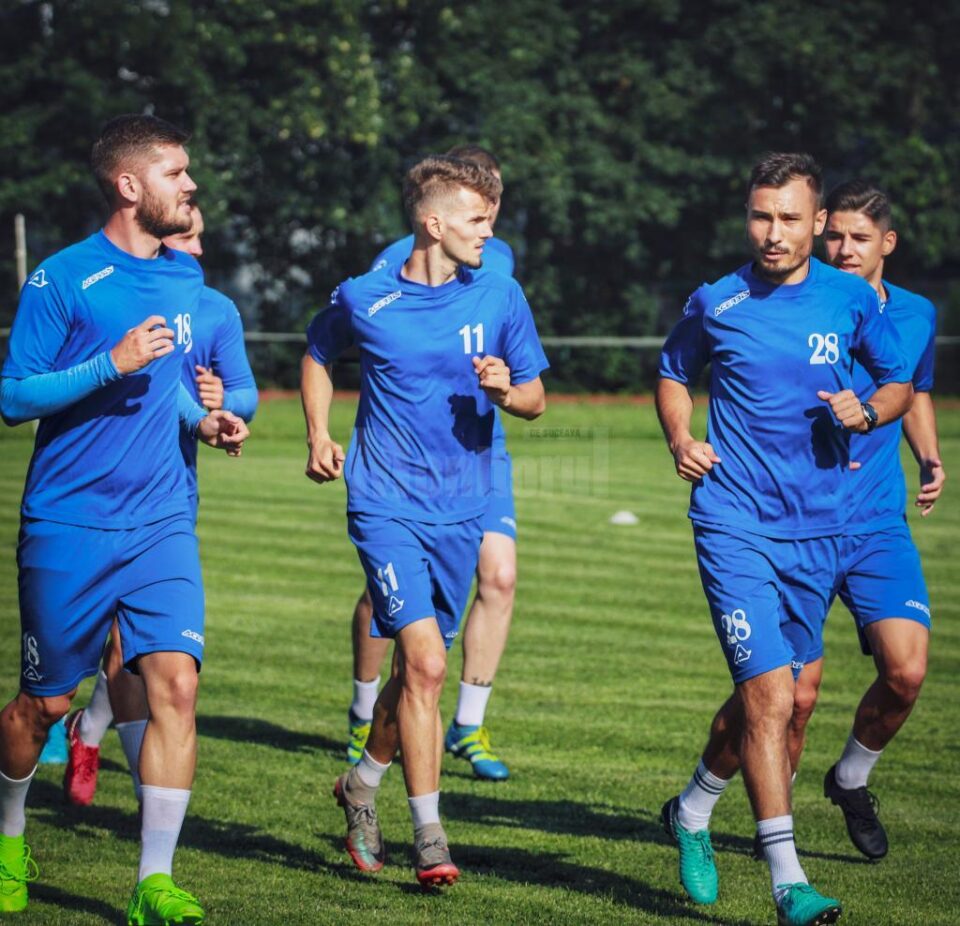 Fotbalistii Bucovinei au inceout antrenamentele. Foto Cristian Plosceac