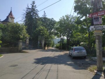 Ruta alternativă în zona bisericii Mirăuți