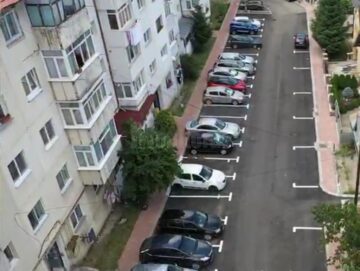 Alte patru parcări de reședință au fost reabilitate în cartierul sucevean Obcini