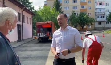 Viceprimarul Lucian Harșovschi a fost prezent în teren la mai multe faze ale lucrărilor