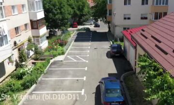 Alte 4 parcări de reședință au fost reabilitate în cartierul sucevean Obcini