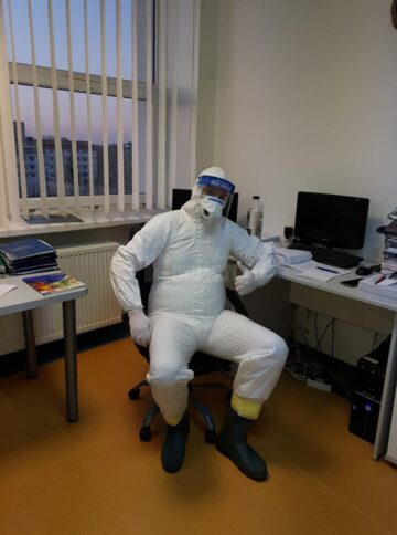 De garda la Spital, în luna aprilie