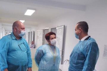 Directorul DSP și prefectul de Suceava, în vizită la Spitalul „Sf. Luca” Sucevița