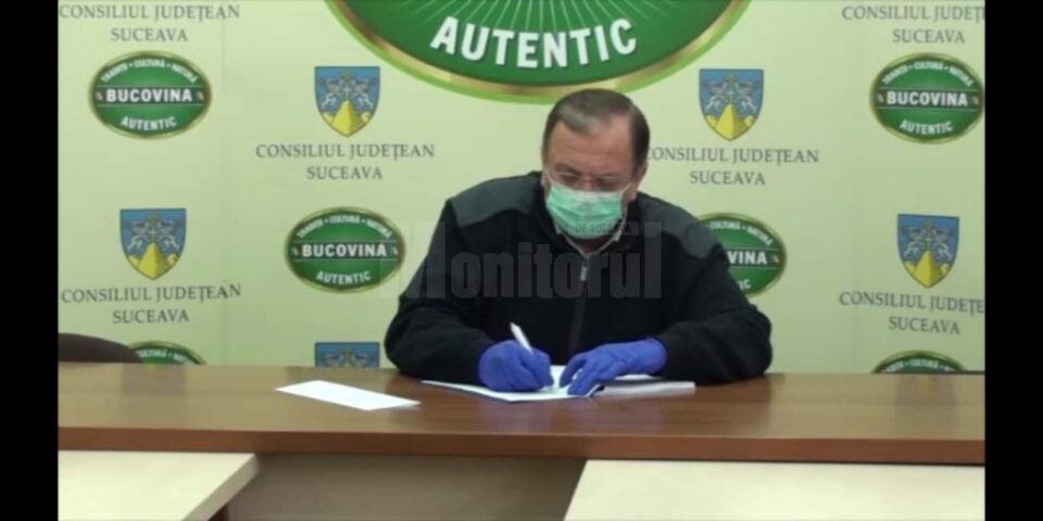 Presedintele CJ Suceava, Gheorghe Flutur