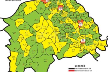 Numărul cazurilor active de Covid-19, în fiecare localitate din județul Suceava