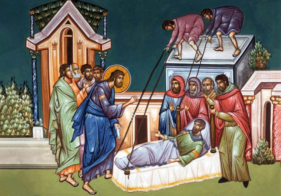 Prietenii paraliticului, Biserica ce poartă lumea spre Hristos