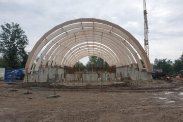 Noul bazin de înot care se construiește în Rădăuți