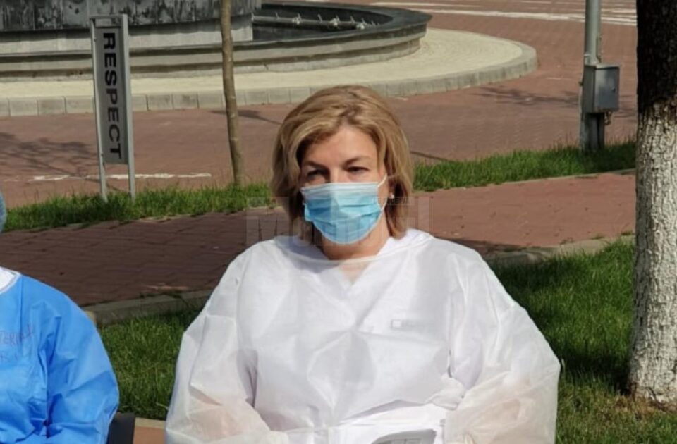 Medicul coordonator al laboratorului spitalului, dr. Roxana Filip