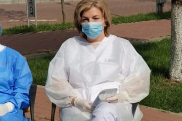 Medicul coordonator al laboratorului spitalului, dr. Roxana Filip