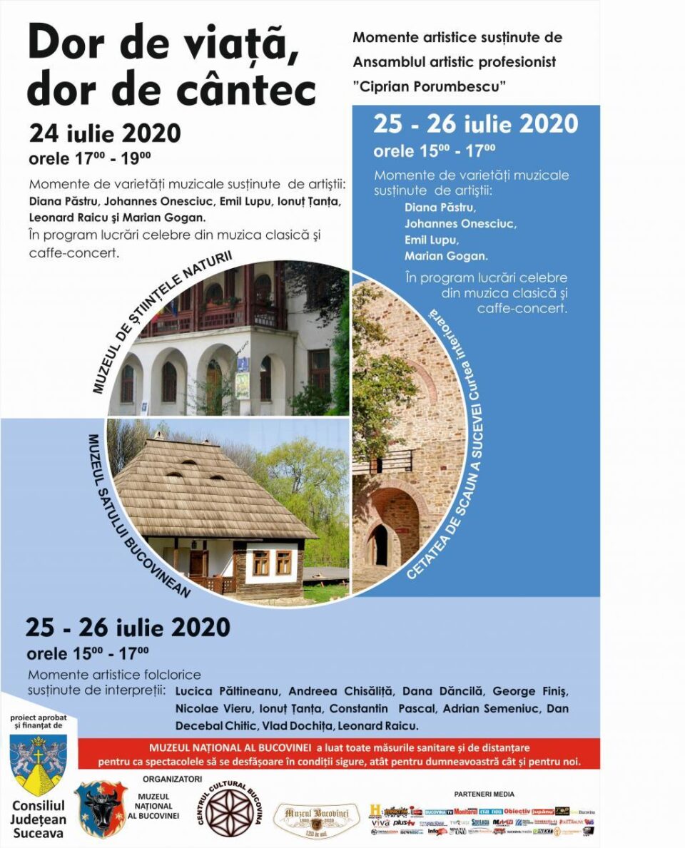 Momente artistice susținute de Ansamblul „Ciprian Porumbescu”, la final de săptămână Momente artistice susținute de Ansamblul „Ciprian Porumbescu”, la final de săptămână