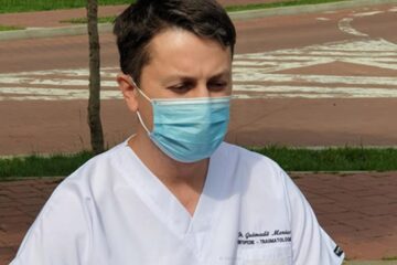 Directorul medical al Spitalului Județean, dr. Marius Grămadă