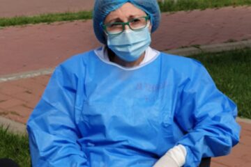 Medicul-șef al secției Boli Infecțioase, dr. Monica Terteliu