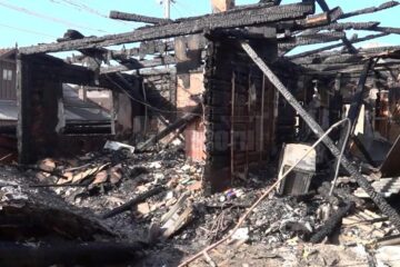 Casa în care s-a produs explozia