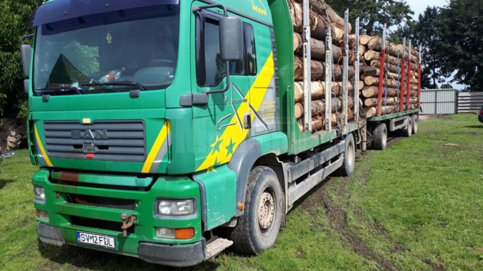 Camionul oprit la Solca