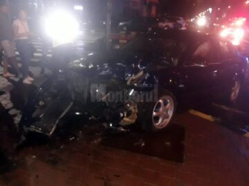 Accidentul a fost deosebit de violent