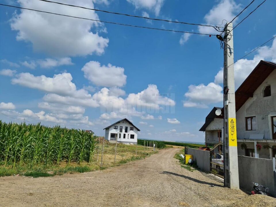 Rețeaua de electricitate nu a mers pe drum, ci prin stânga, printre popușoaie