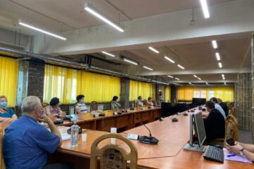 Ședința cu specialiștii în informatică de la unitățile școlare, prestatori de servicii IT și operatorii din domeniul telecomunicațiilor