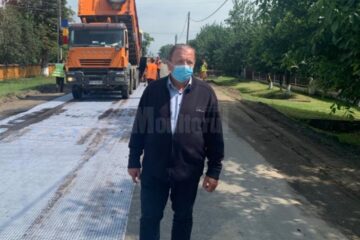 Flutur a inspectat lucrările de modernizare a drumurilor pe axa Suceava – Iași și în zona Cornu Luncii