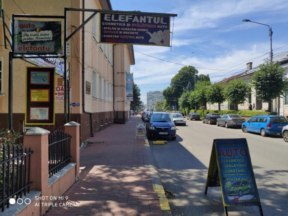 ”Elefantul” îți spală mașina cât îți rezolvi treburile din centrul Sucevei
