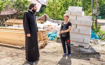 Pr. Justinian Cojocar și Anamaria Pădurariu