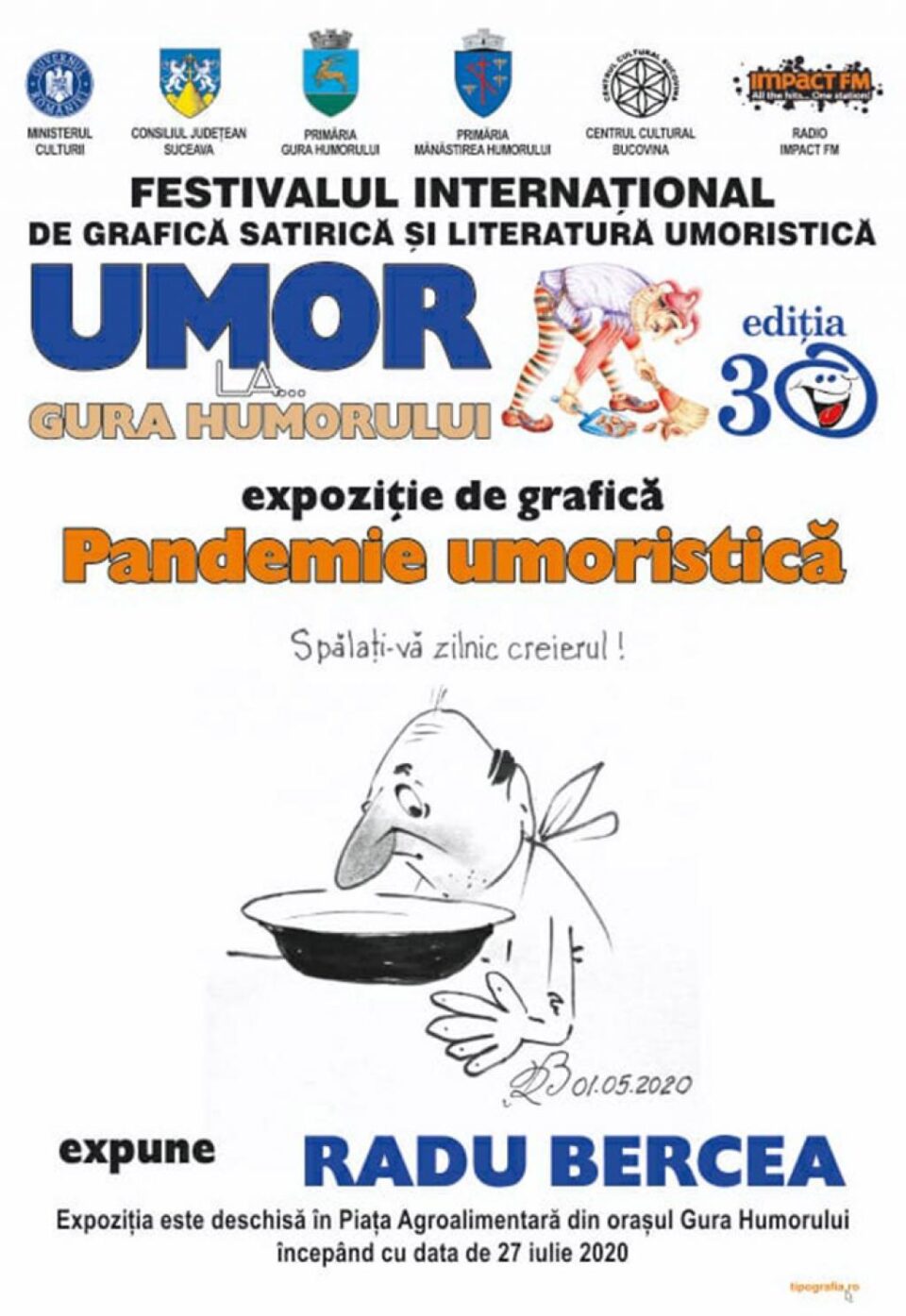 Festivalul Internațional de Grafică Satirică și Literatură Umoristică “Umor la… Gura Humorului” Festivalul Internațional de Grafică Satirică și Literatură Umoristică “Umor la… Gura Humorului”