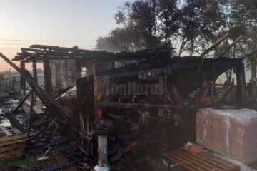 Pagube în urma incendiului la gospodăria din Vicovu de Sus