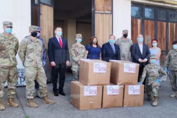 Armata americană a donat echipamente de protecție pentru medicii suceveni
