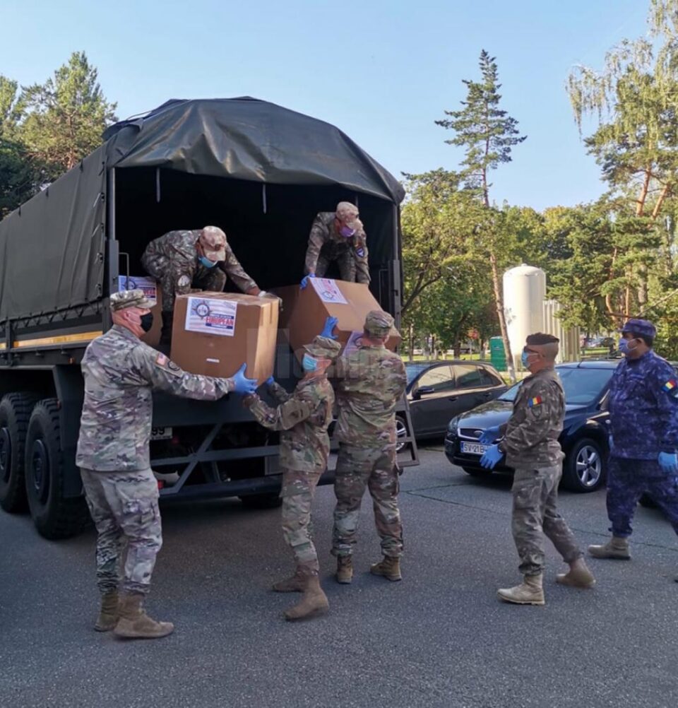Flutur salută sprijinul primit de județ din partea armatei americane în lupta împotriva COVID