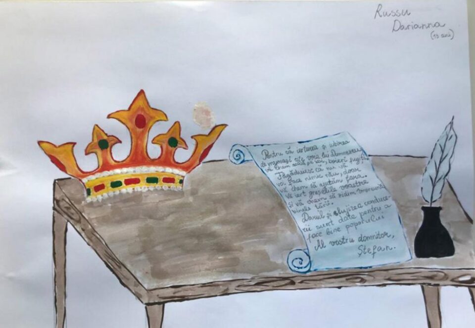 Câștigătoarea Marelui Premiu la secțiunea de literatură este o tânără de 13 ani din Chișinău, Darianna Russu Câștigătoarea Marelui Premiu la secțiunea de literatură este o tânără de 13 ani din Chișinău, Darianna Russu