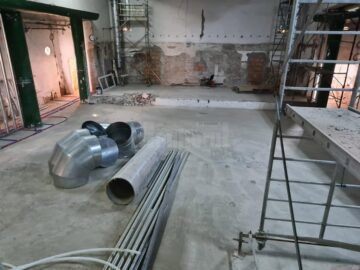 Sala de filme de la fostul cinema Ițcani