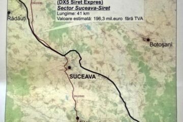 Proiect al drumului expres Pașcani-Suceava-Siret