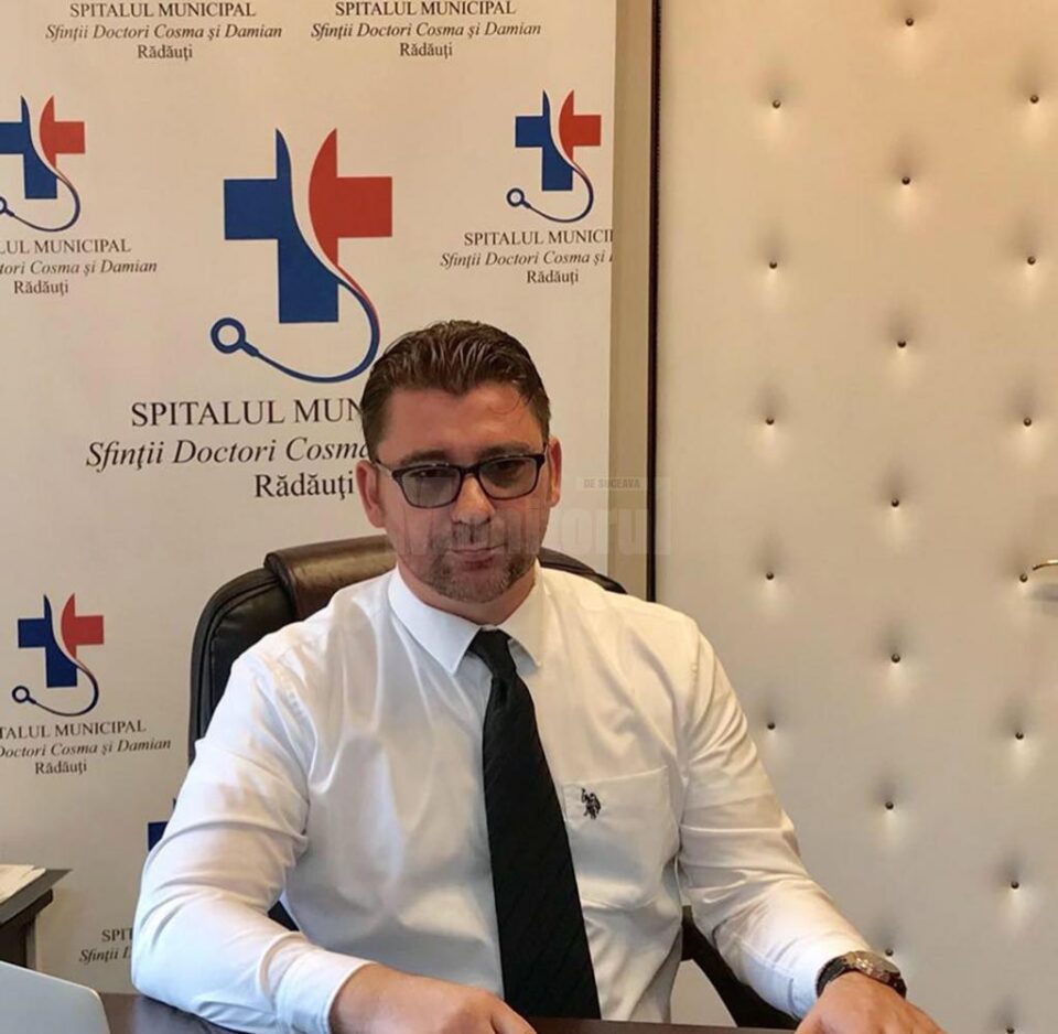 Traian Andronachi, managerul Spitalului Municipal Rădăuți