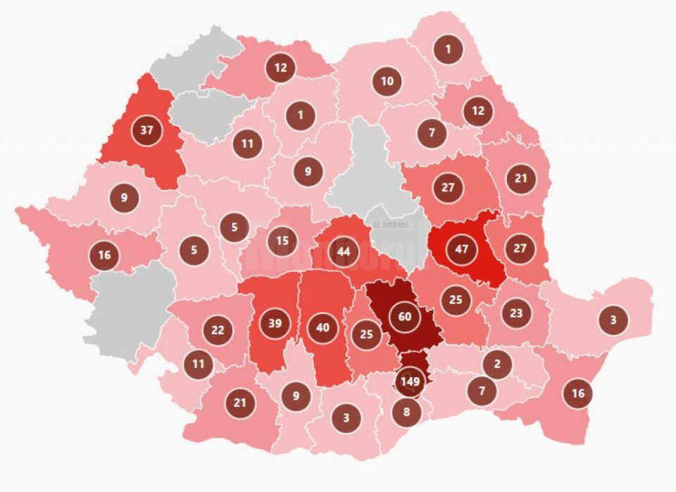 Coronavirus în România în data de 10 august - foto casajurnalisutului.ro