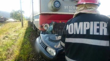 Trenul s-a dovedit capăt de drum pentru un bărbat din Coșna